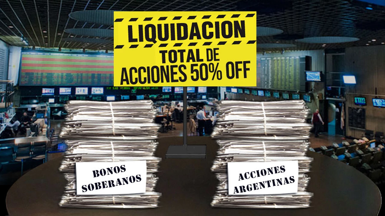 Todo por dos pesos: juntas, las empresas que cotizan en la Argentina valen menos que Mercado Libre
