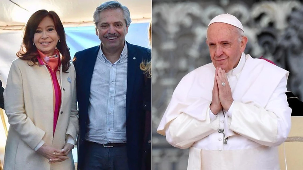 Según el Financial Times, el papa Francisco fue clave para la reconciliación entre Alberto Fernández y Cristina