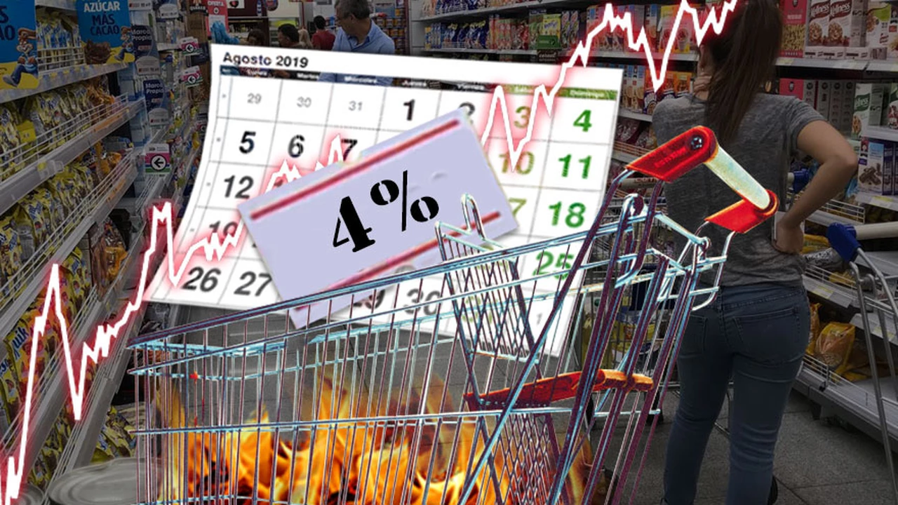 Rebrote inflacionario: cuáles fueron los precios que más subieron en el mes de agosto