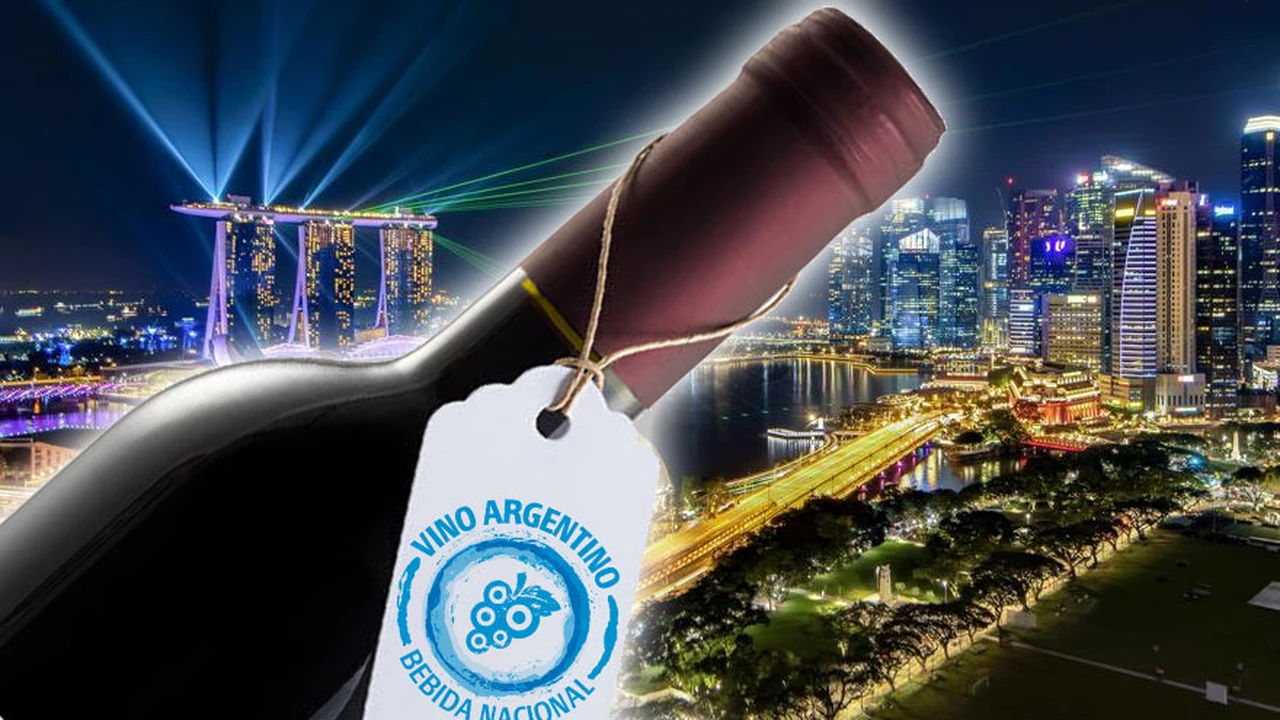 Vinos argentinos se lucen en un concurso organizado en Singapur