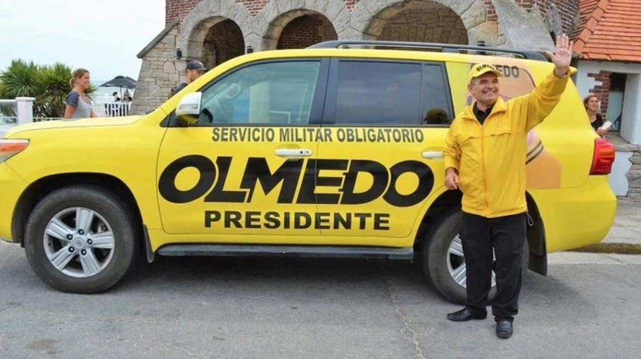 Alfredo Olmedo salió tercero muy lejos, pero cree que puede dar vuelta la elección