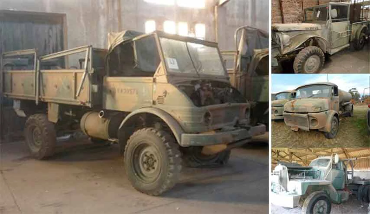 El Ejército Argentino subastará varios vehículos militares clásicos