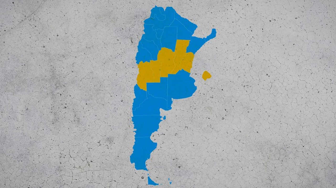 El mapa de las elecciones: Alberto Fernández pintó la Argentina de celeste y se impuso en 18 provincias