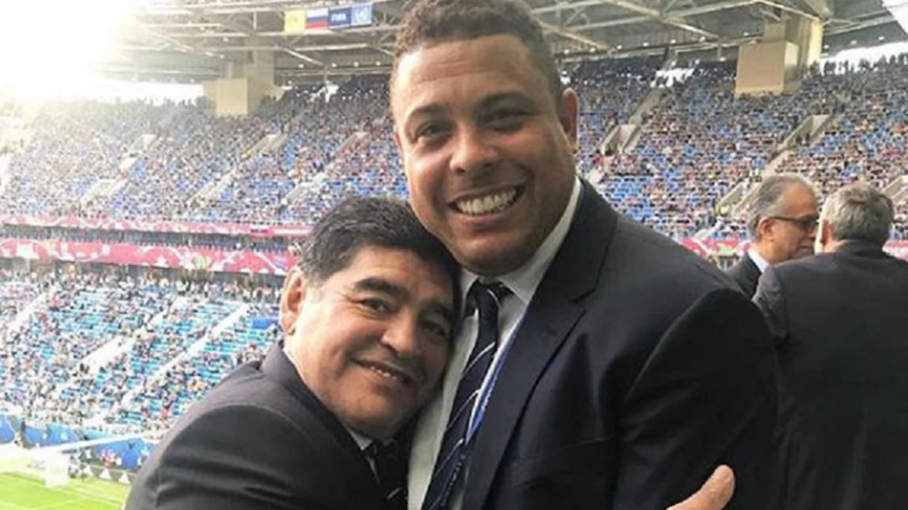 De un fenómeno a otro: Ronaldo saludó a Diego Maradona por su cumpleaños