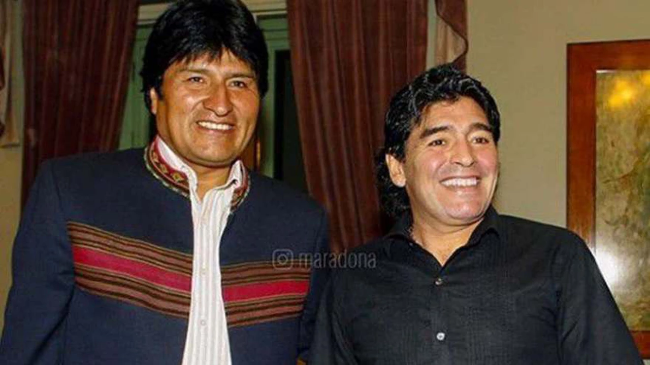 Qué dijo Diego Maradona sobre la situación de Evo Morales en Bolivia