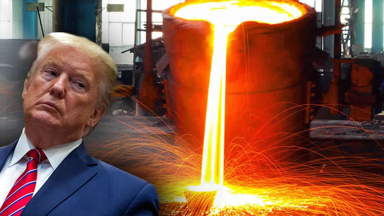 Gesto de Trump: EE.UU. no aplicará aranceles a las importaciones de acero y aluminio argentino