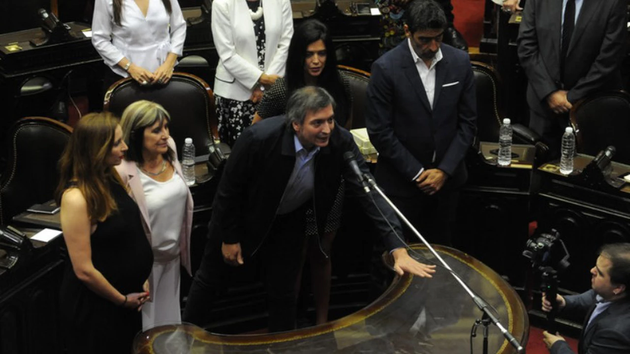 Máximo Kirchner juró como diputado: lo hizo con una frase de los Redonditos de Ricota