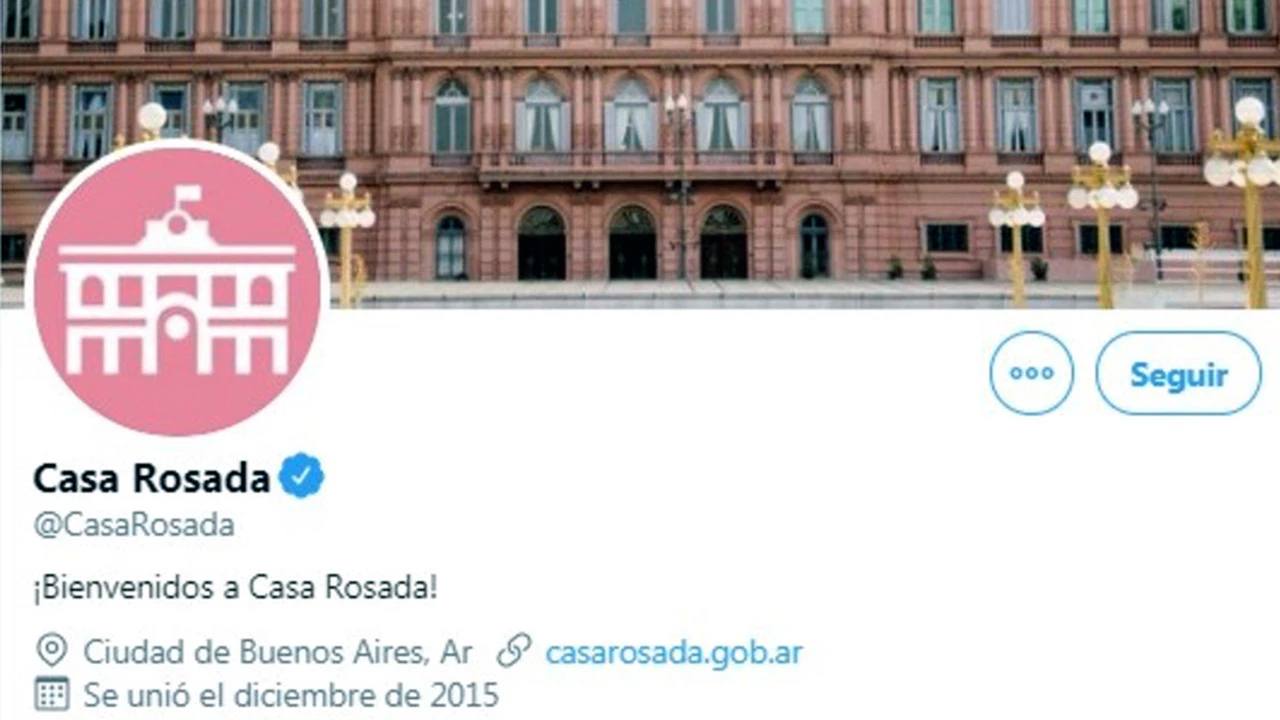 La cuenta oficial de Casa Rosada en Twitter ya está en manos del albertismo: cuál fue el último posteo antes del traspaso