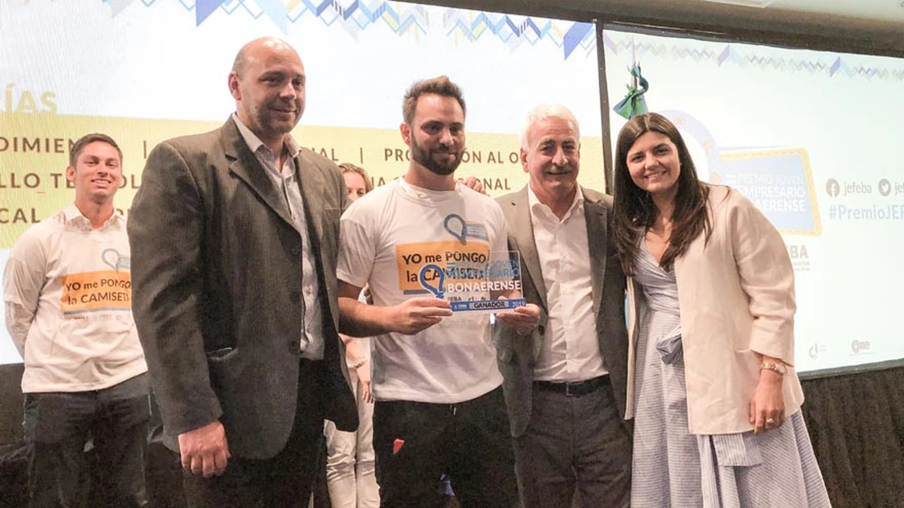 Quién ganó el Premio Joven Empresario Bonaerense 2019