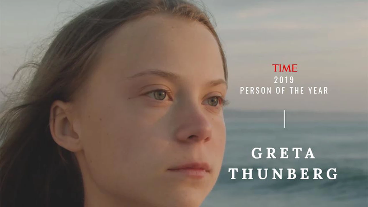 La revista Time eligió a Greta Thunberg como personalidad del año