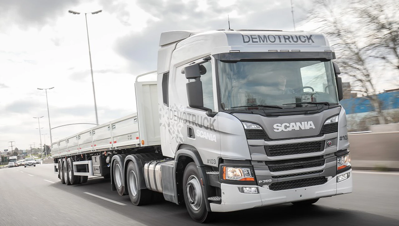 Scania presentó la flota "Demo Truck" para probar camiones antes de comprarlos