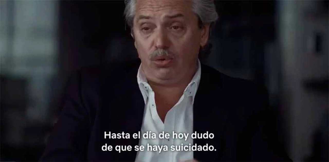 En el documental de Netflix, Alberto Fernández puso en duda que el fiscal Nisman se hubiera suicidado