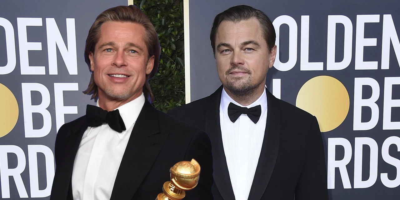 Globos de Oro 2020: el antes y el después de Brad Pitt y Leo DiCaprio
