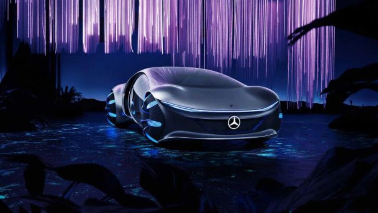 ¿Sos fan de Avatar?: Mercedes Benz y director James Cameron mostraron un concept car basado en la película