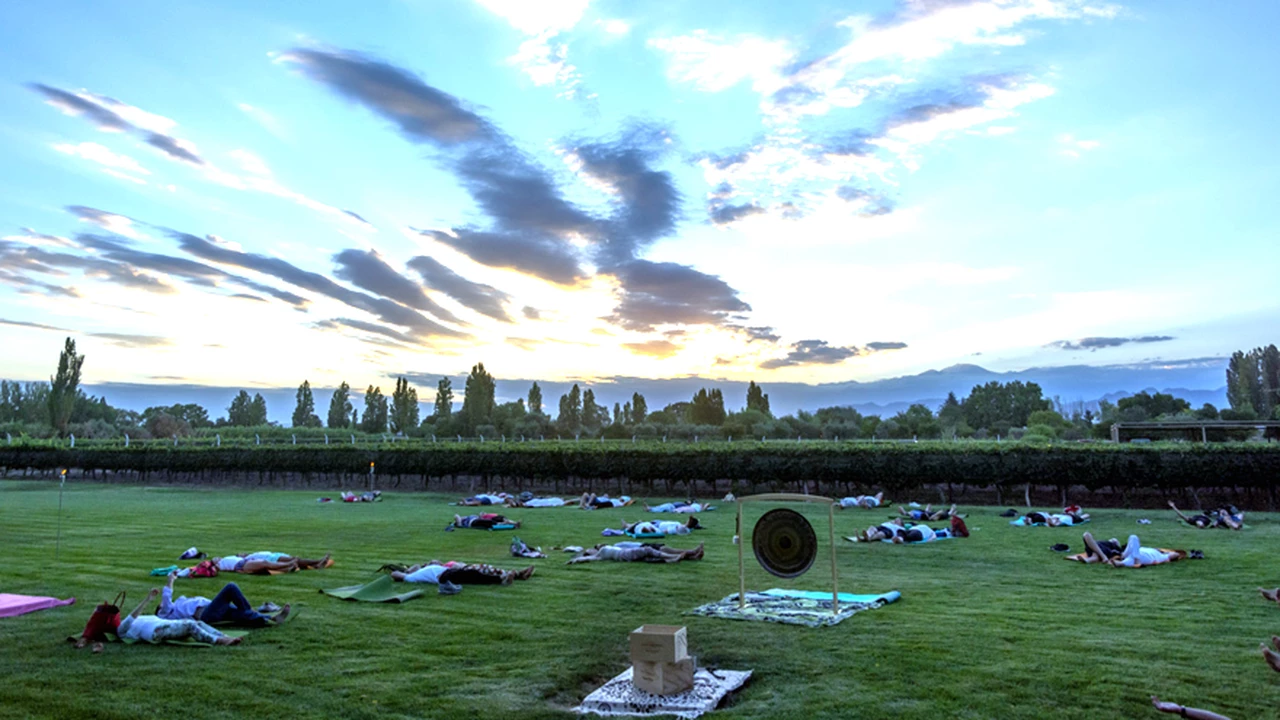 Yoga y vino: arranca la temporada 2020 en Mendoza
