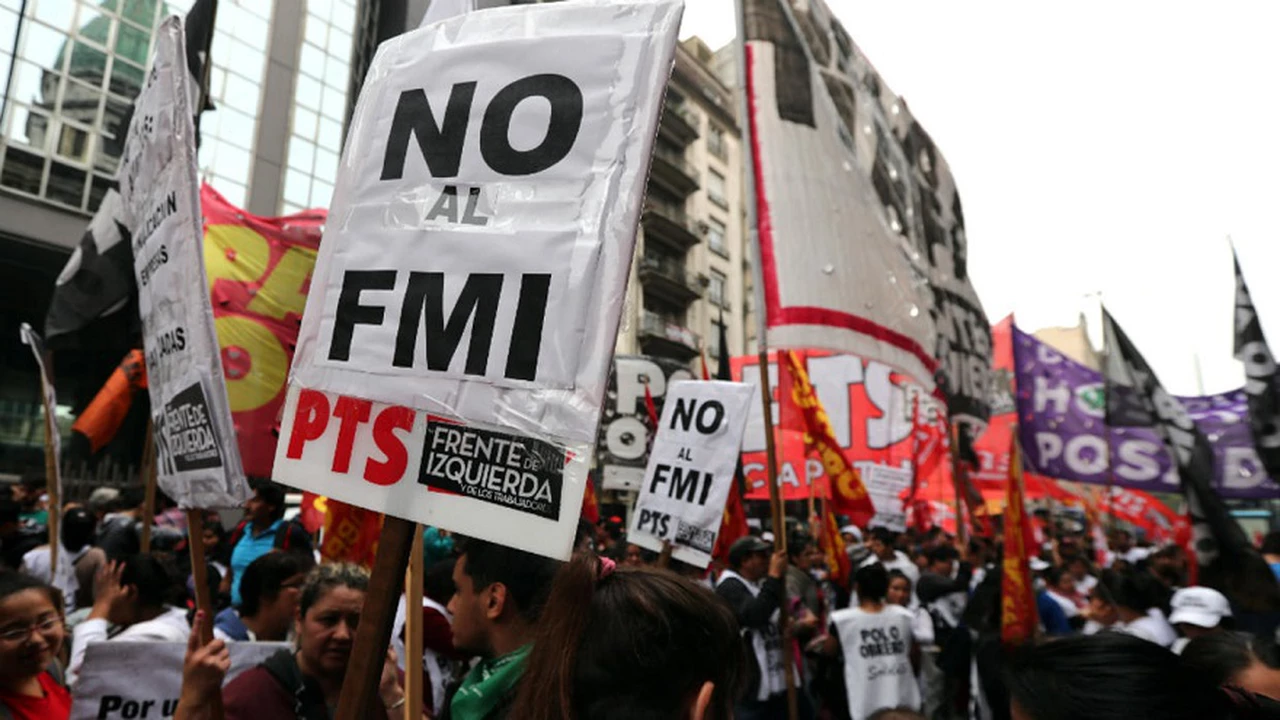 Gremios, organizaciones sociales y la izquierda protestarán separados contra la misión del FMI