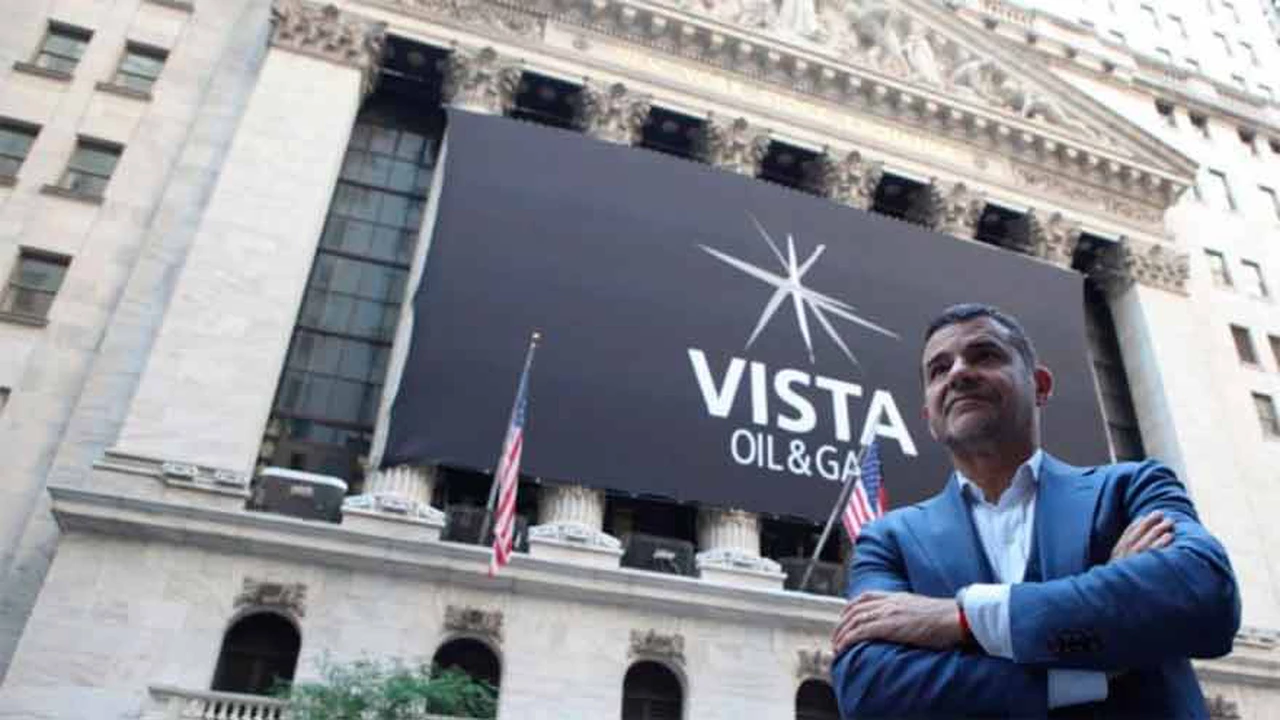 La acción de Vista Oil salta en Wall Street, tras resultados de operaciones en Vaca Muerta