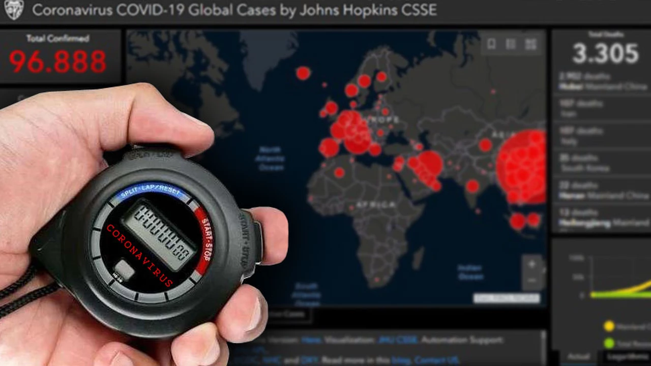 El mapa de coronavirus en tiempo real: así avanza el virus y pinta todo de color rojo