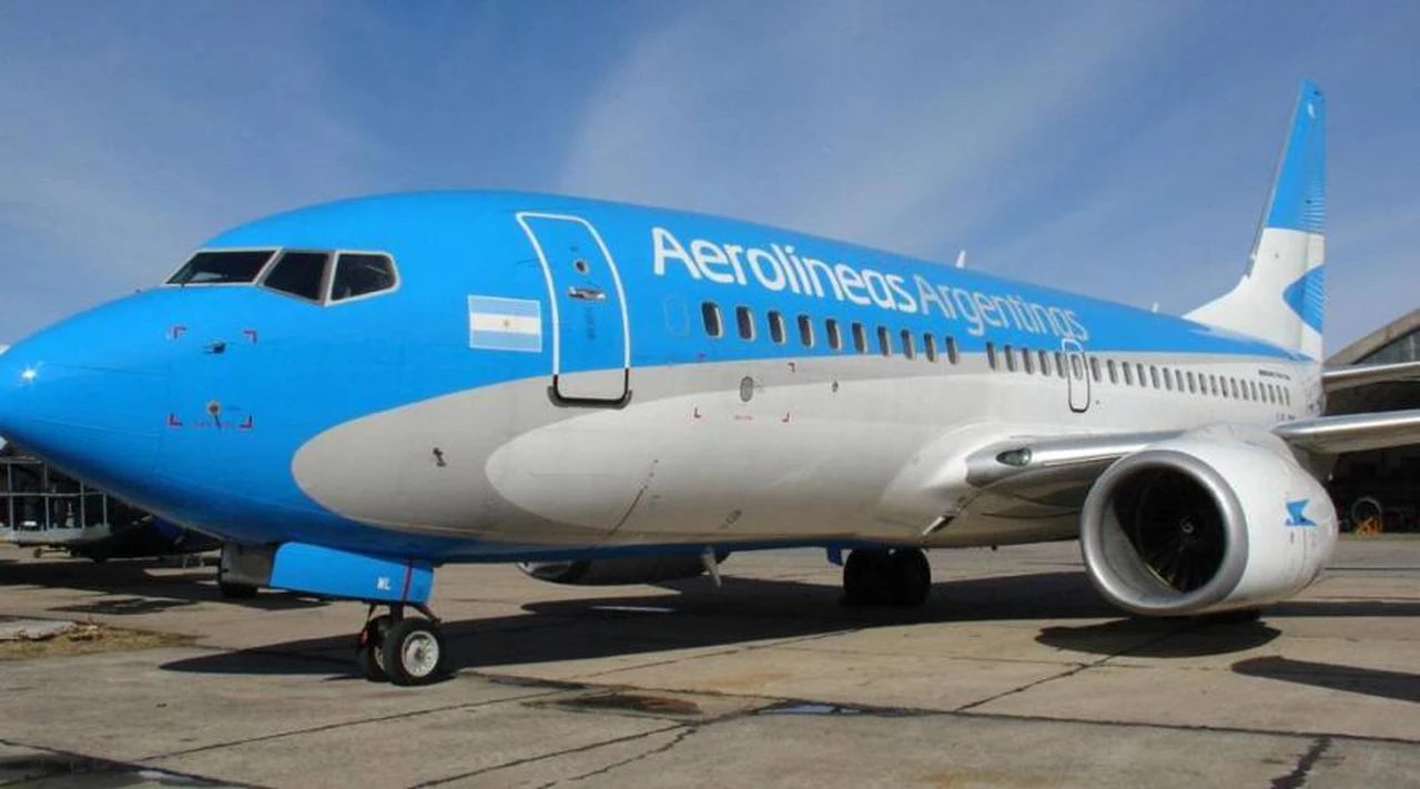 Aerolíneas Argentinas, en cuarentena: anunció la suspensión de vuelos de cabotaje