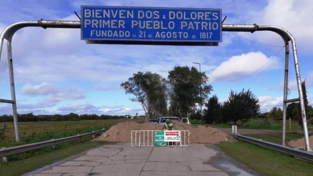 Dolores y una escena apocalíptica: levantó barricadas "anti turistas" para aislarse del coronavirus