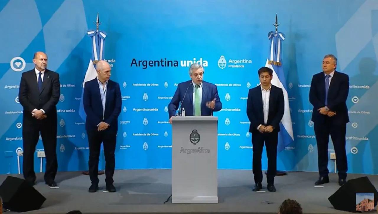 Alberto Fernández se reúne con los gobernadores para mostrar "un fuerte respaldo" en la renegociación con bonistas