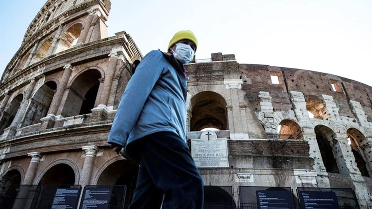 Sombrío panorama en Italia:  651 muertos más en 24 horas y casi 5.500 desde la explosión de la pandemia