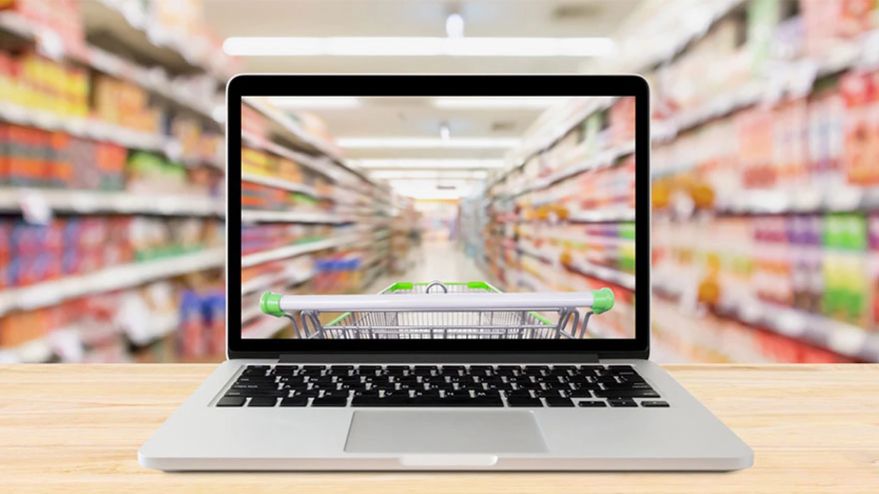 Colapsan las páginas web de supermercados: la demanda online se multiplicó por cuatro