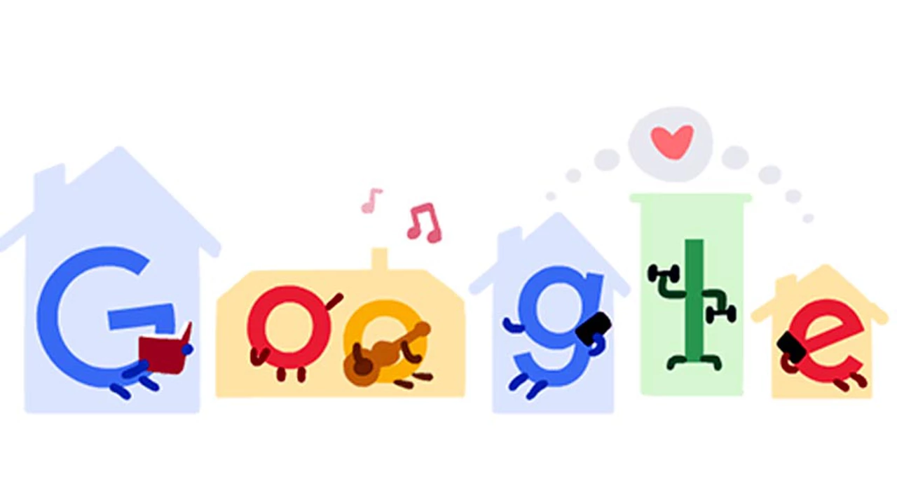 El "doodle" de Google se queda en casa por el coronavirus