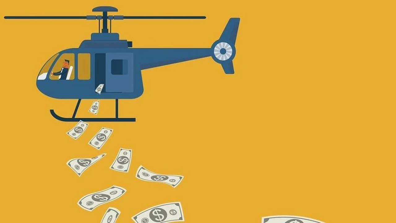 "Lanzar dinero desde un helicóptero": la polémica medida para enfrentar la crisis económica por la pandemia