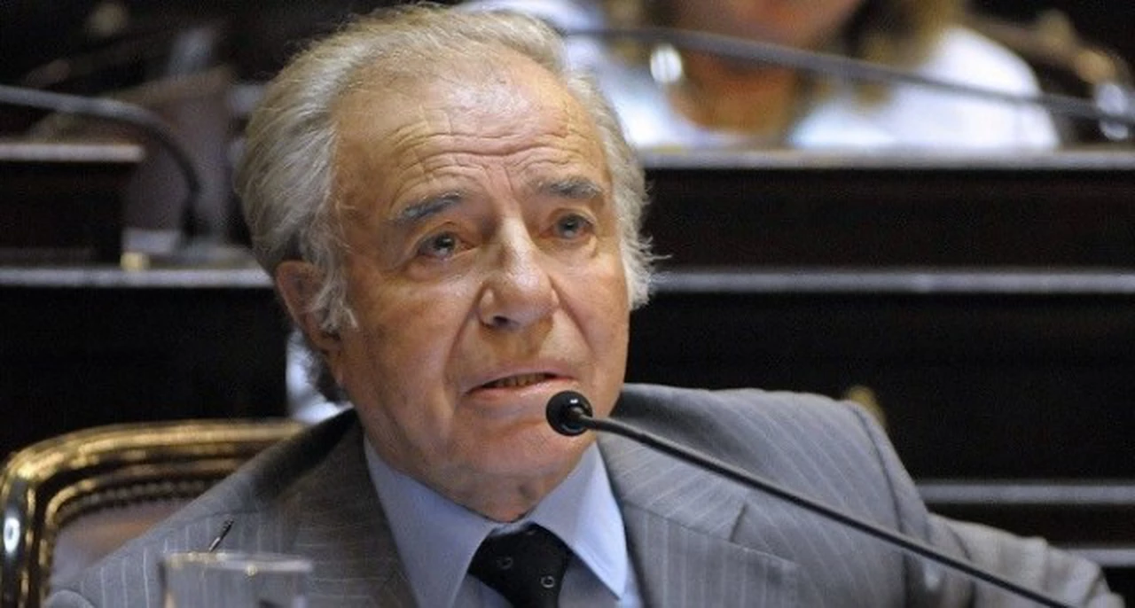 Internaron de urgencia al ex presidente Carlos Menem: qué cuadro presenta