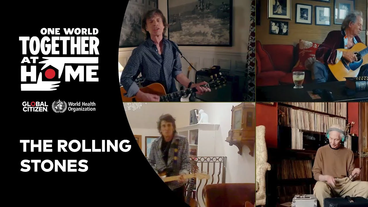 Video: el baterista de Rolling Stones se robó el show de One World