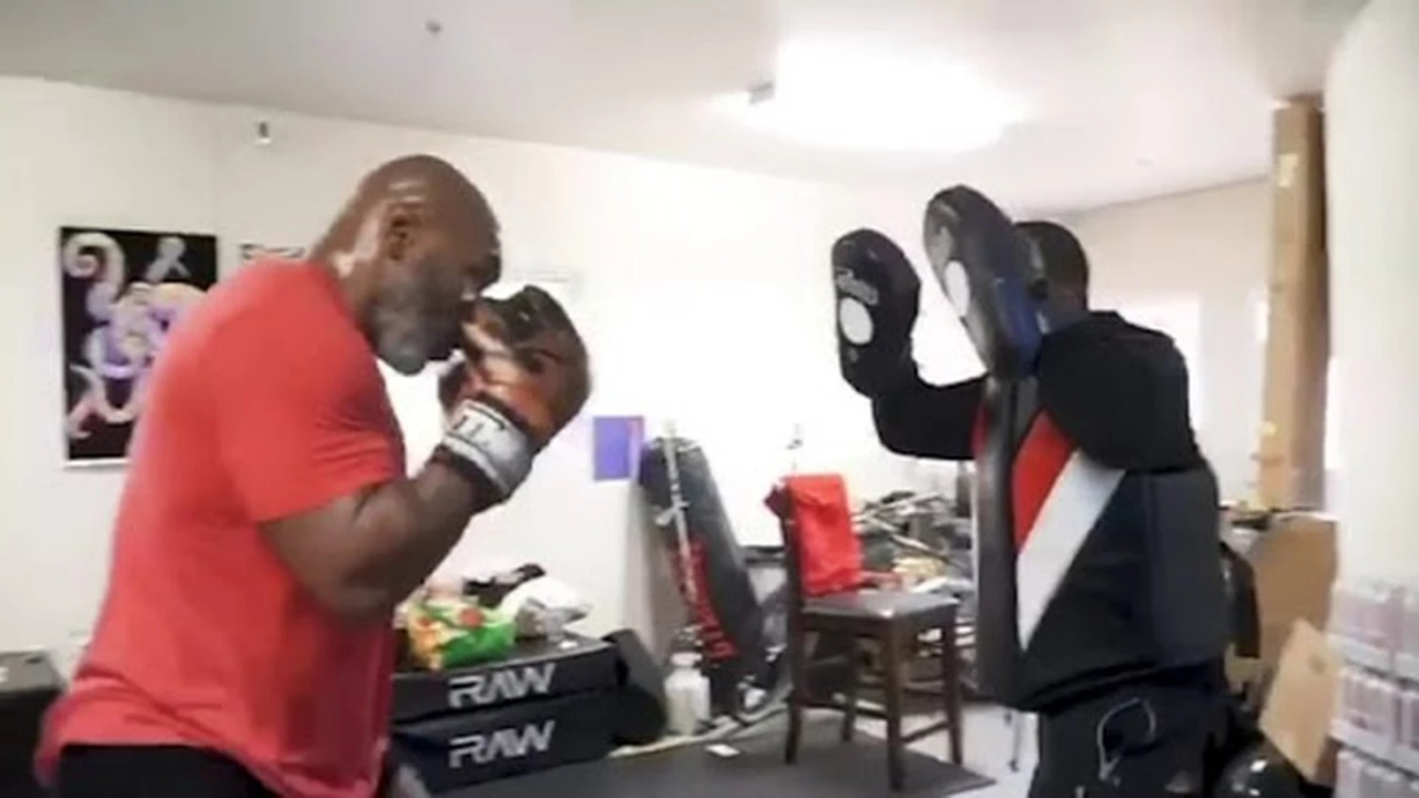 Vuelve al ring Mike Tyson: mirá el video del entrenamiento