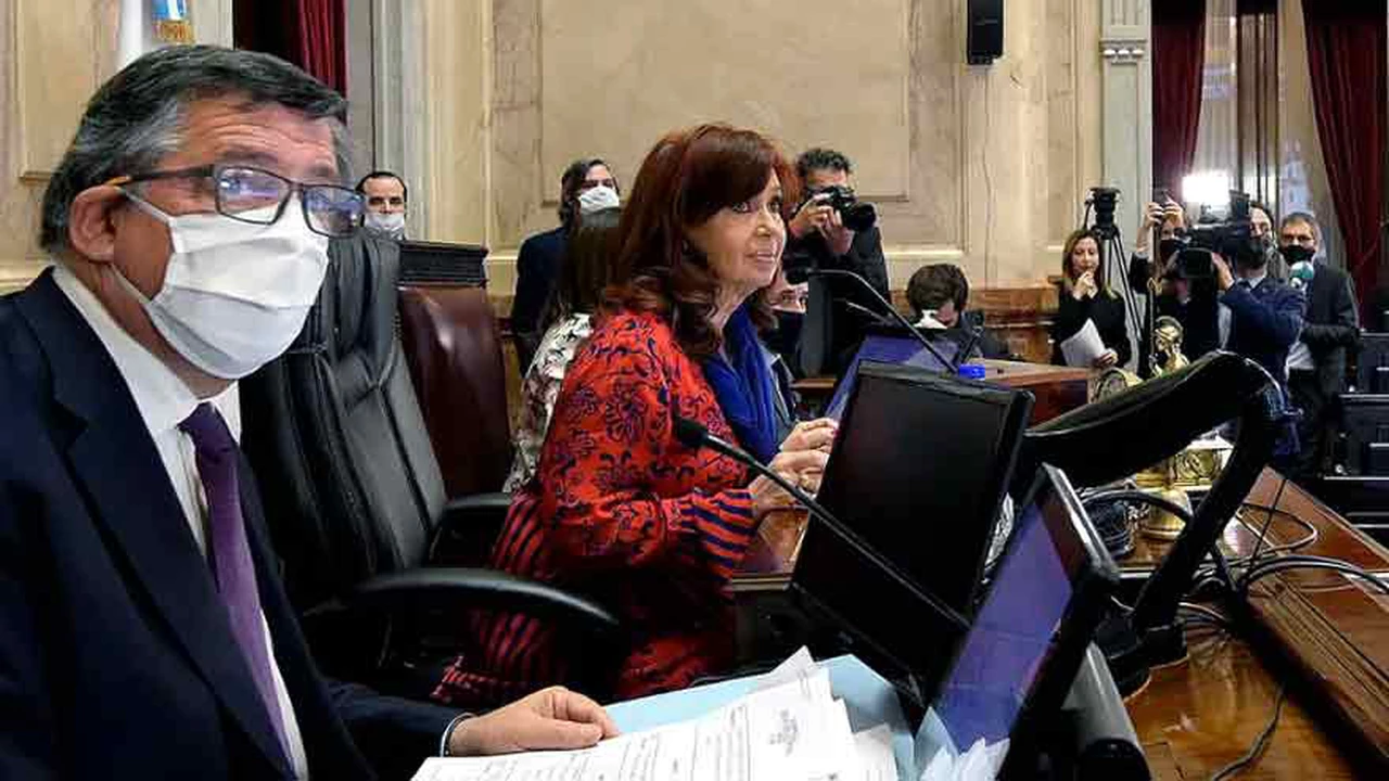 Senado: Fernández de Kirchner sesionó sin barbijo y la criticaron en Twitter