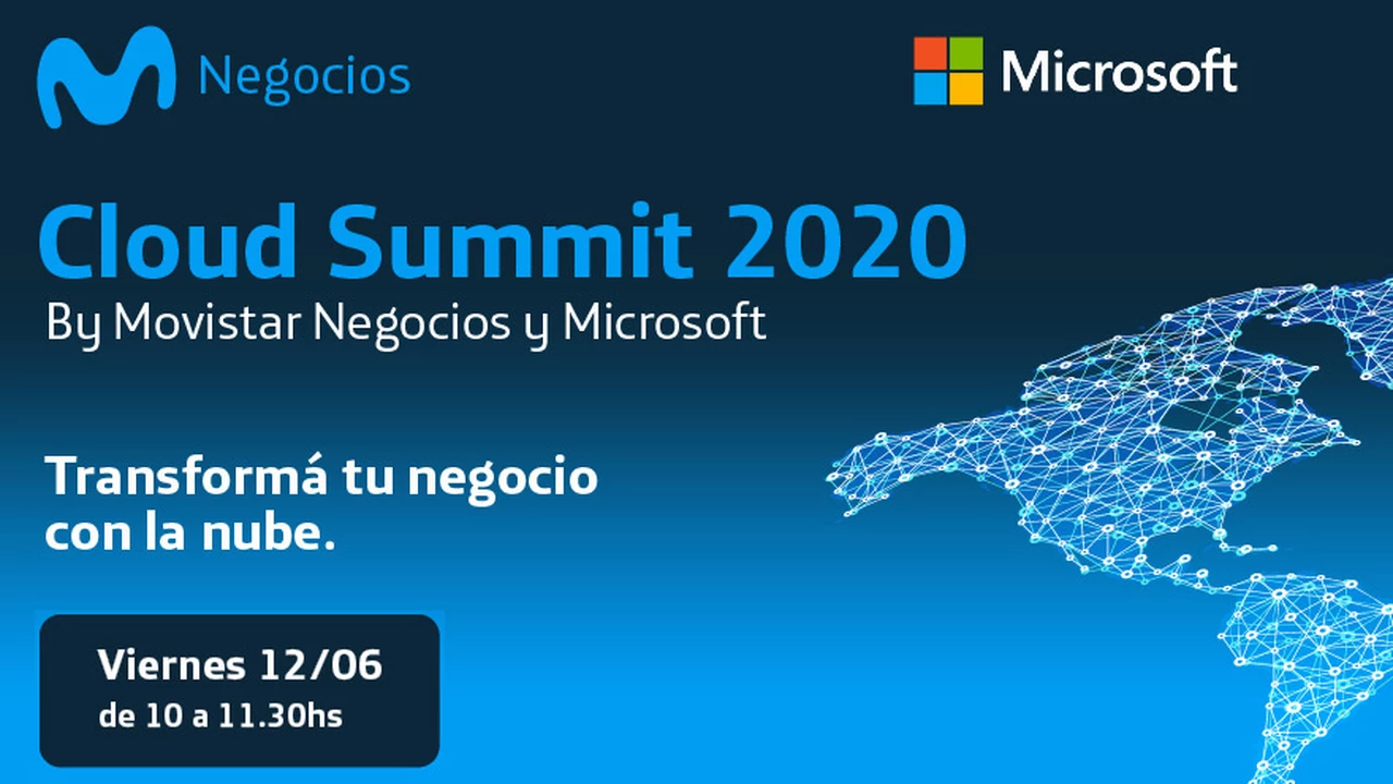 Movistar Negocios y Microsoft lanzan Cloud Summit 2020 para emprendedores y Pymes