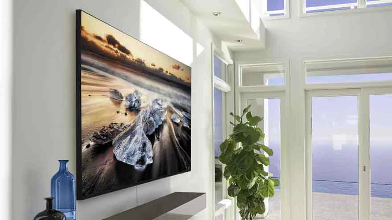Samsung se anticipa y trae el primer televisor 8K a la Argentina
