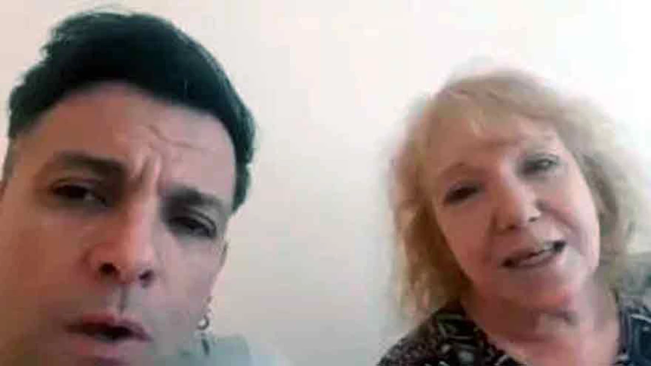 El desopilante video de Martín Bossi y su mamá en cuarentena