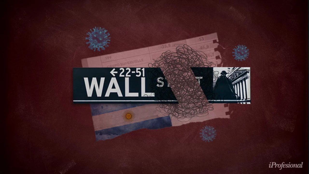 Acciones argentinas: entre la deuda y la pandemia miran de lejos el rally de Wall Street