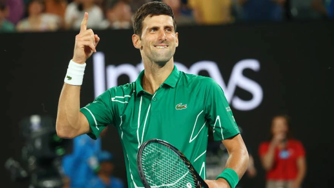 Novak Djokovic dio positivo al test de coronavirus, aunque es asintomático