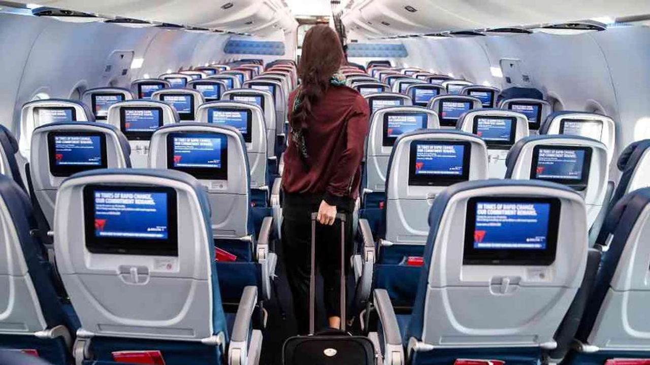 ¿Vas a viajar en avión?: estos son los asientos en los que corrés más riesgo de contagio de Covid-19