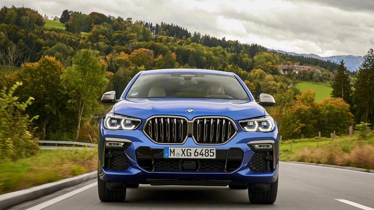 Nuevo integrante de lujo: Así es el BMW X6, con la parrilla iluminada