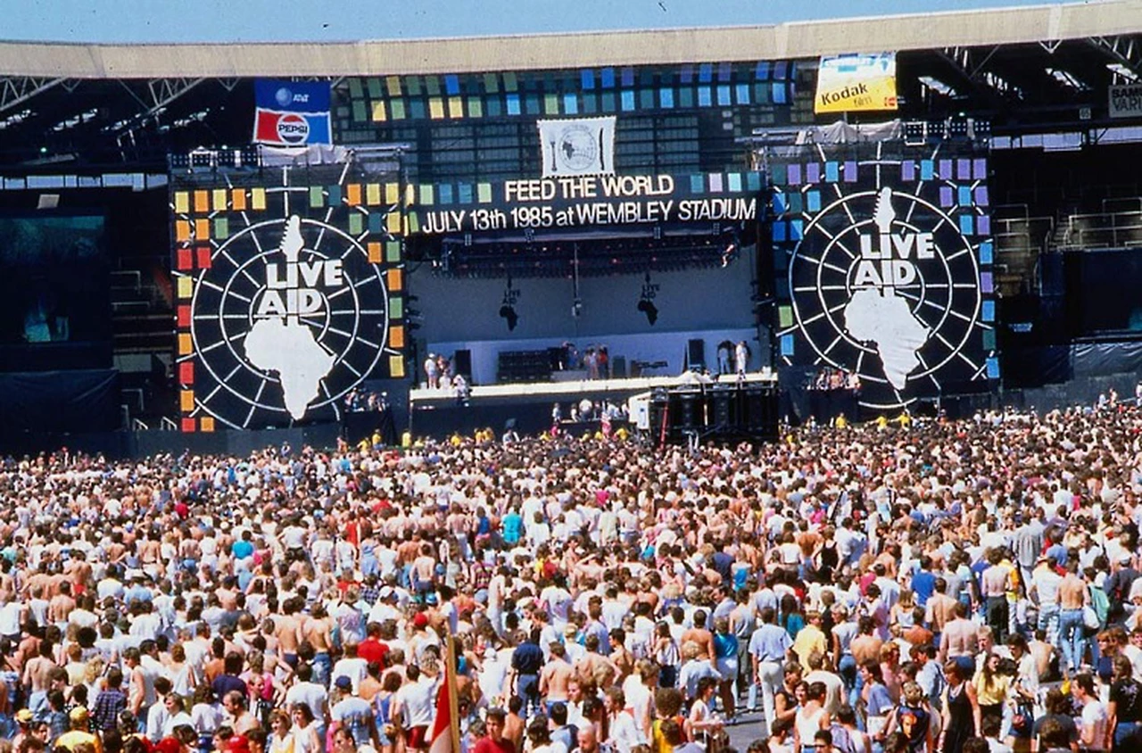 Se cumplen 35 años del Live Aid, el concierto benéfico más importante de la historia