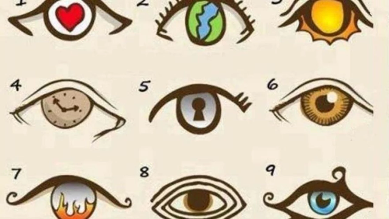 ¿Qué ojo ves primero?: el rápido test que define tu personalidad