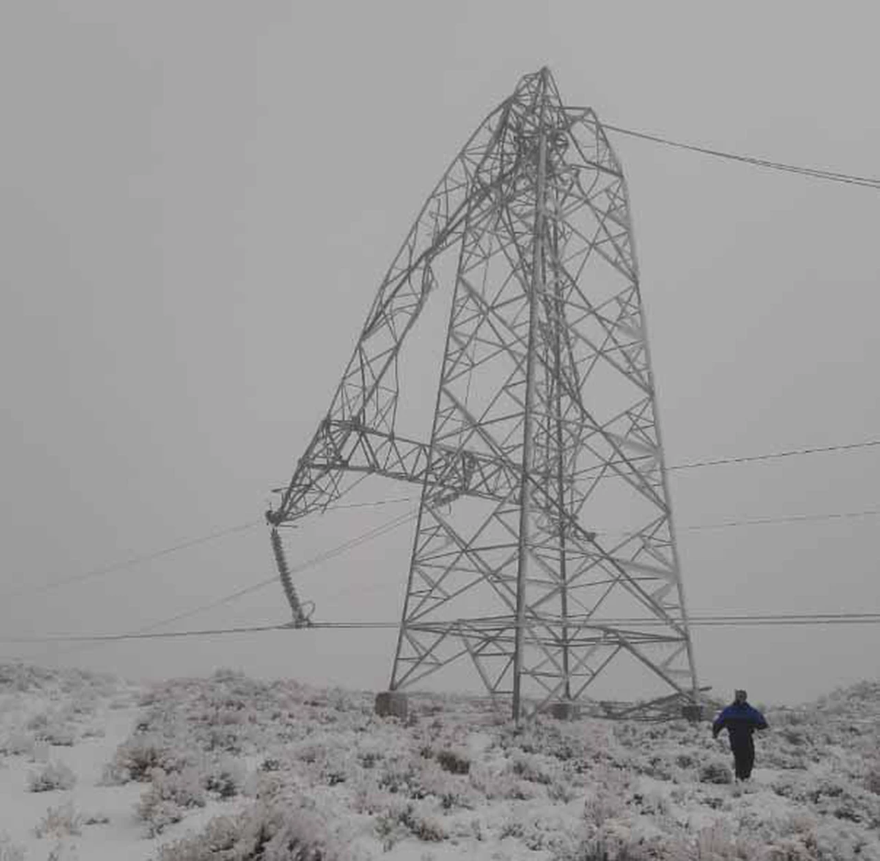 Empresas de telecomunicaciones corren contra reloj para mantener la conectividad por las nevadas y caídas de torres de energía