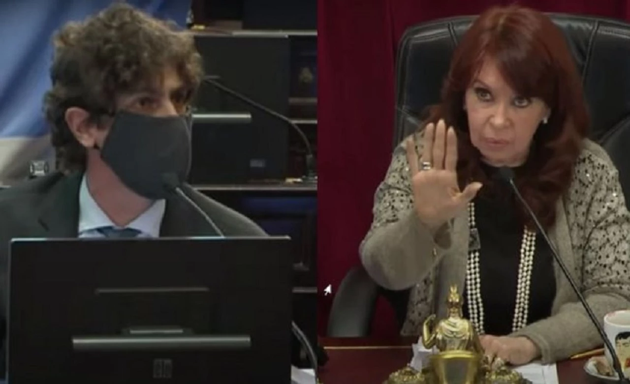 Duro cruce entre Cristina Kirchner y Martín Lousteau: "No me tutee", le dijo el senador