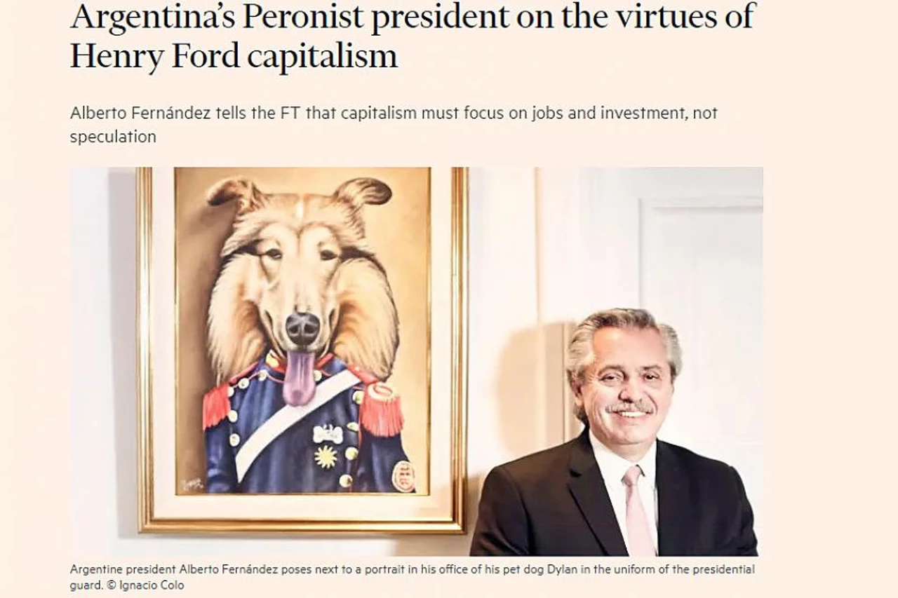 El influyente Financial Times asegura que Alberto F. quiere "repensar el capitalismo"