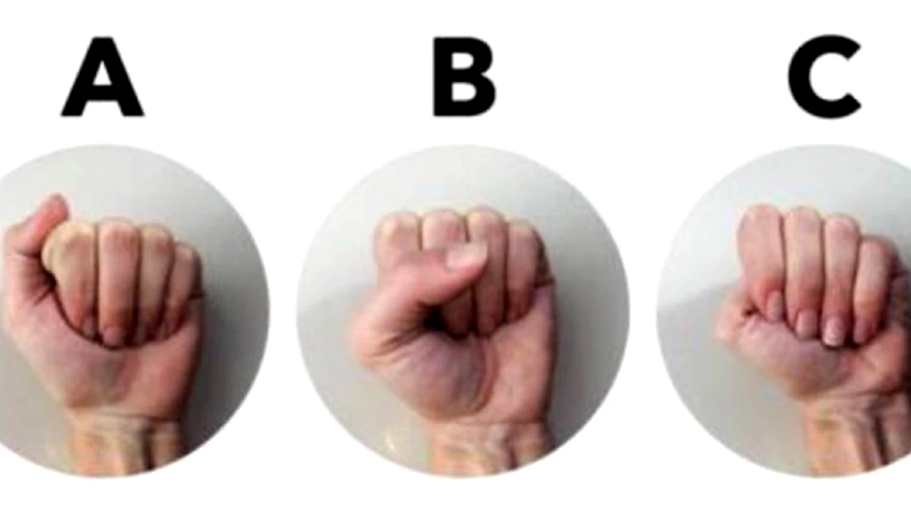 ¿Cómo cerrás la mano?: el test de lenguaje corporal que puede revelar algo de tu personalidad