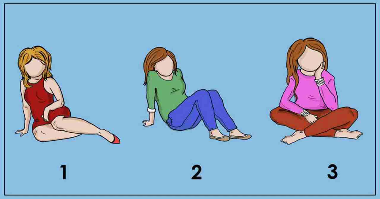 La forma en que te sentás en el piso dice mucho de tu personalidad: hacé este test