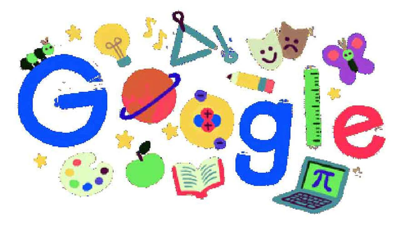 Google homenajea a los maestros con un "doodle"