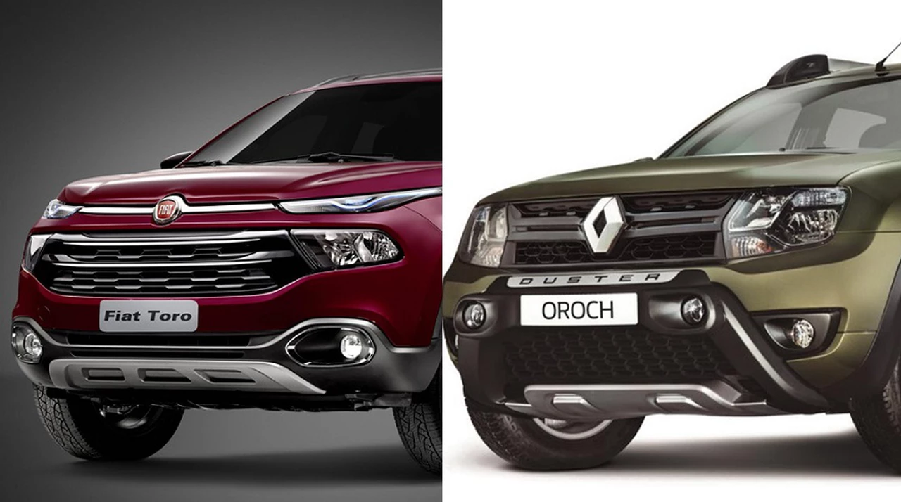 Renault Duster Oroch o Fiat Toro: ¿Cuál me compro?