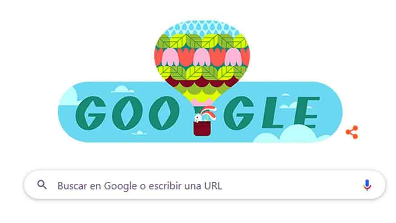 Google celebra con su doodle el equinoccio de primavera 2020